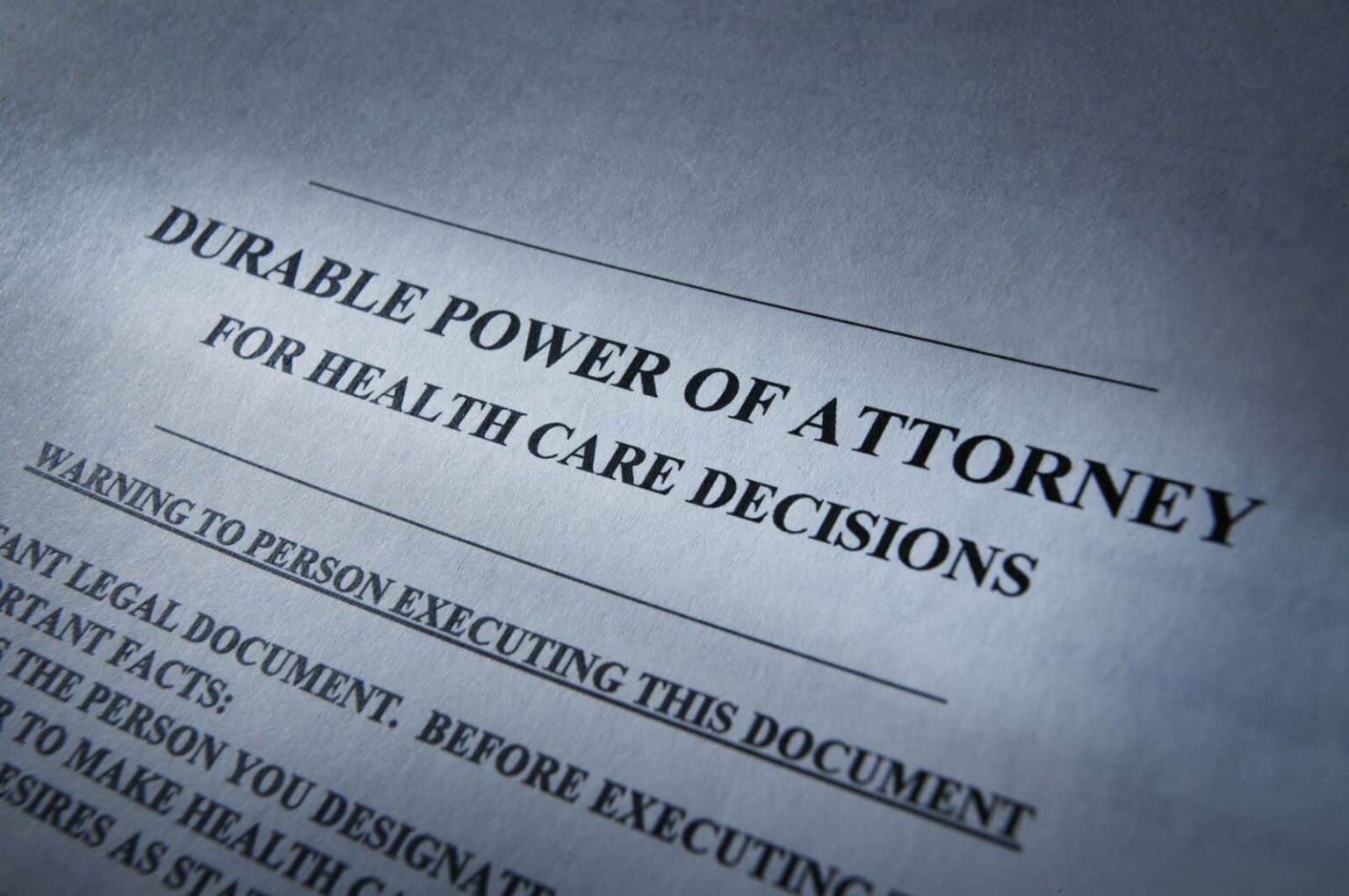 Can You Amend A Power Of Attorney