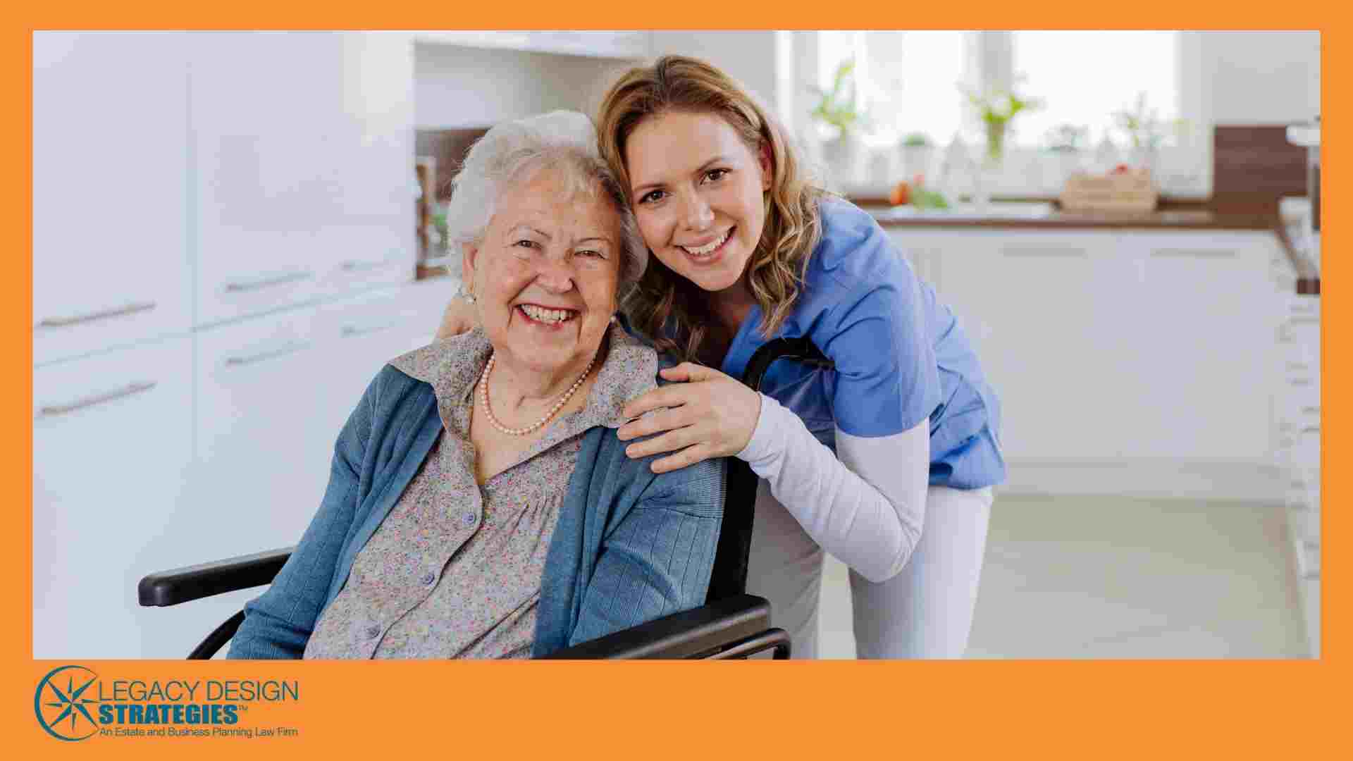 An elderly woman learning how to protect assets from nursing home costs